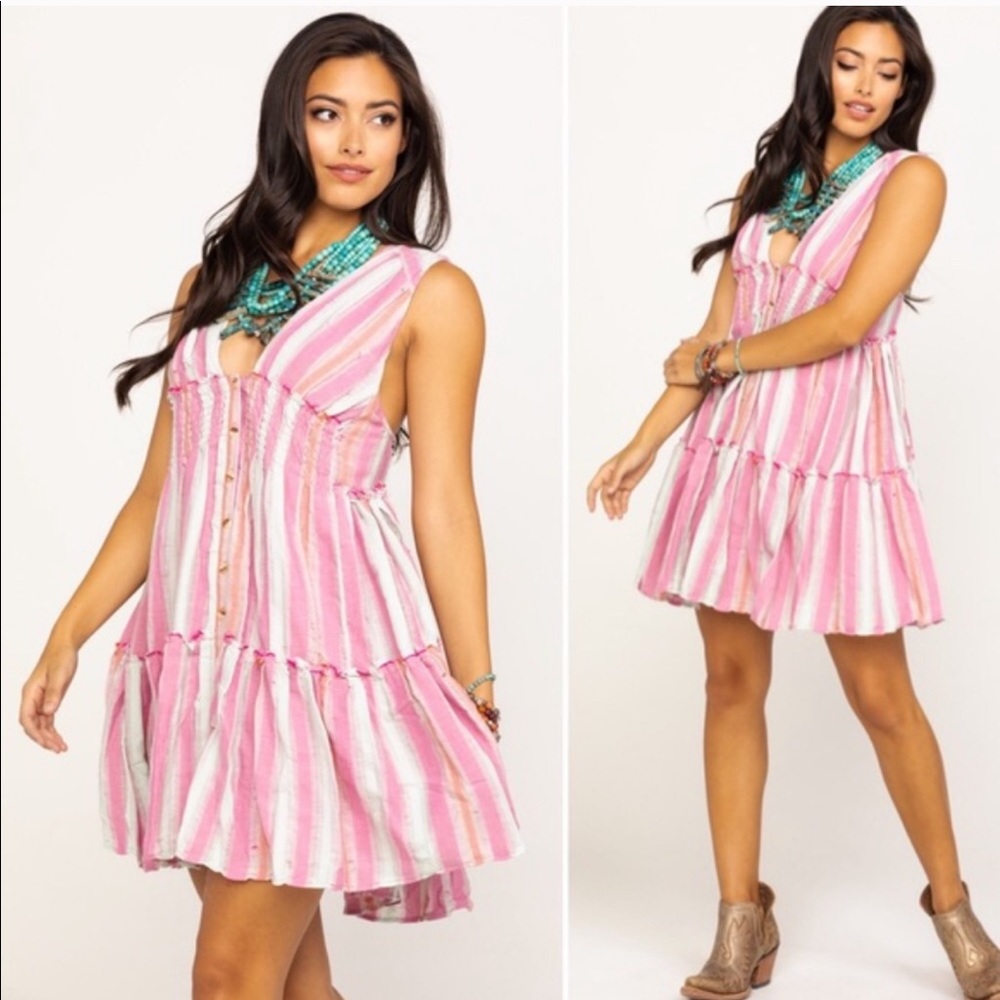 NWT Free People Do It Again Mini Dress - Picture 3 of 6
